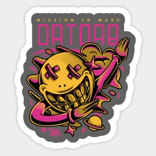 funky-t-shirt-design-generator-featuring-a-dabbing-character Sticker